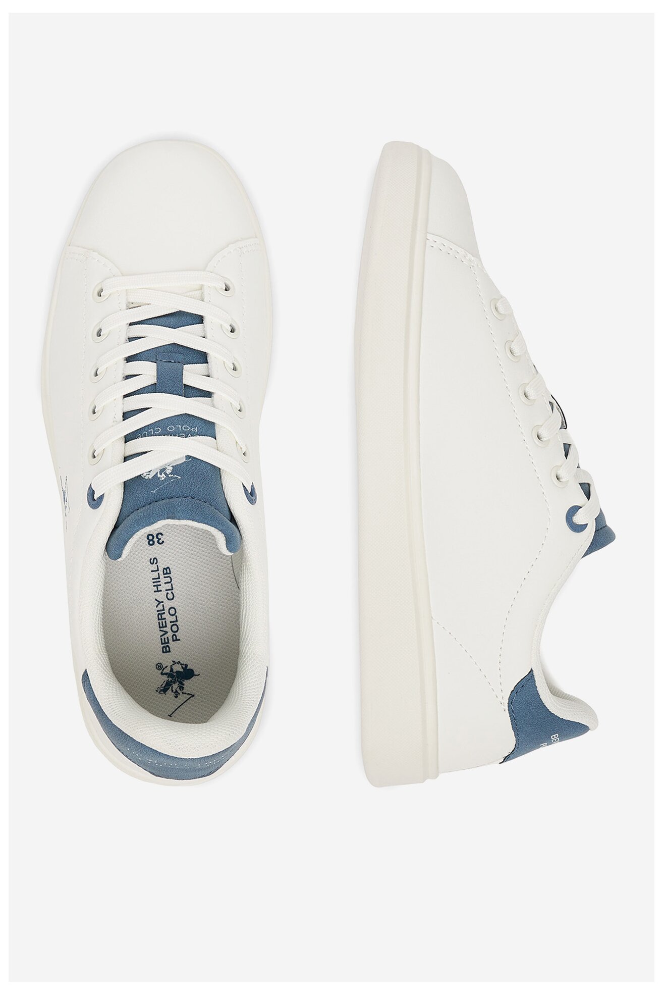 Trampki Beverly Hills Polo Club VSS25003W Biały