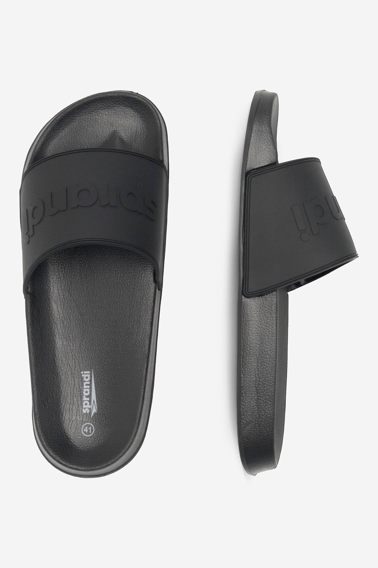 Klapki basenowe Sprandi MP88-23268 Czarny