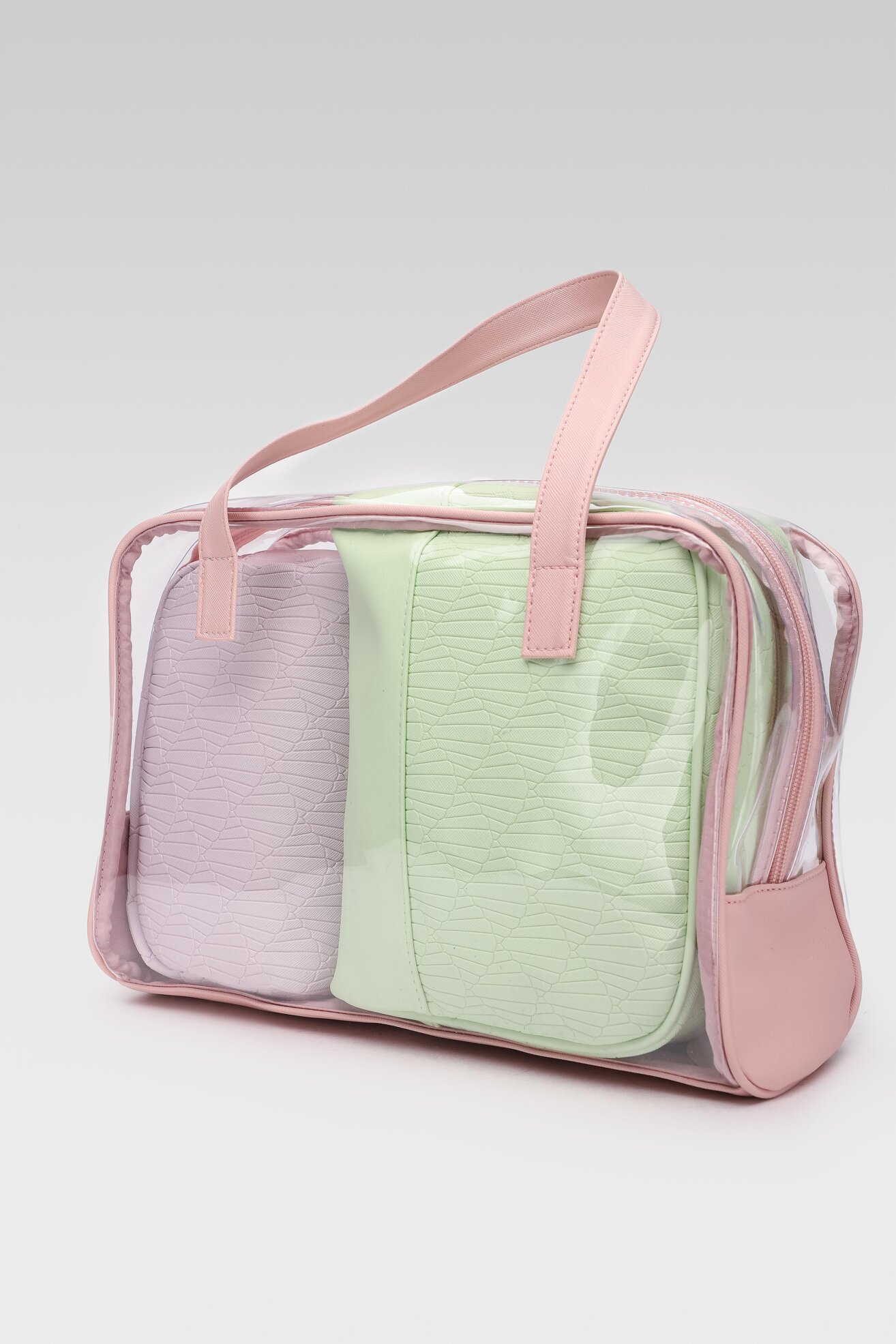 Kosmetyczka ACCCESSORIES 1W1-004-SS21 Różowy