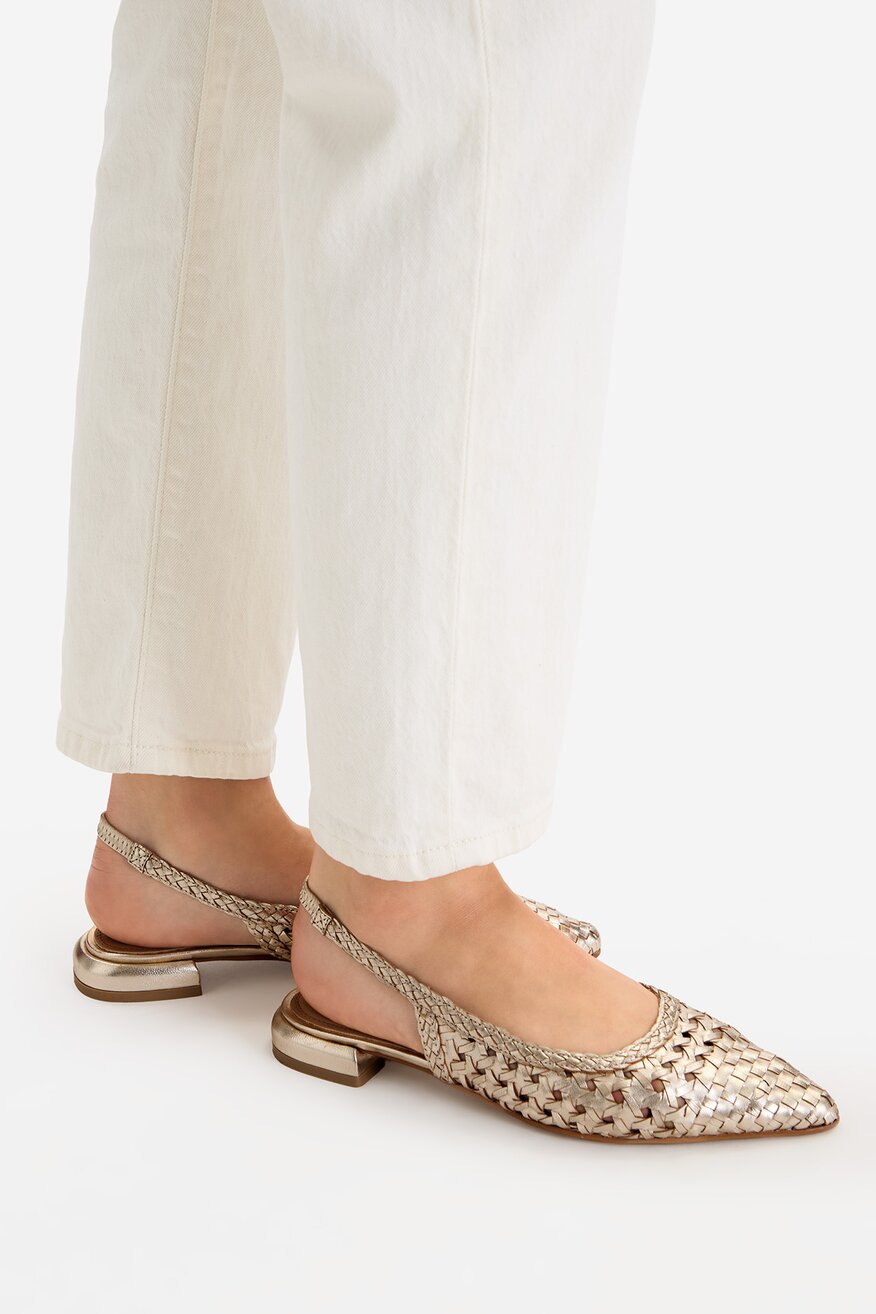 Mexx - Baleriny skórzane - 5906751922682