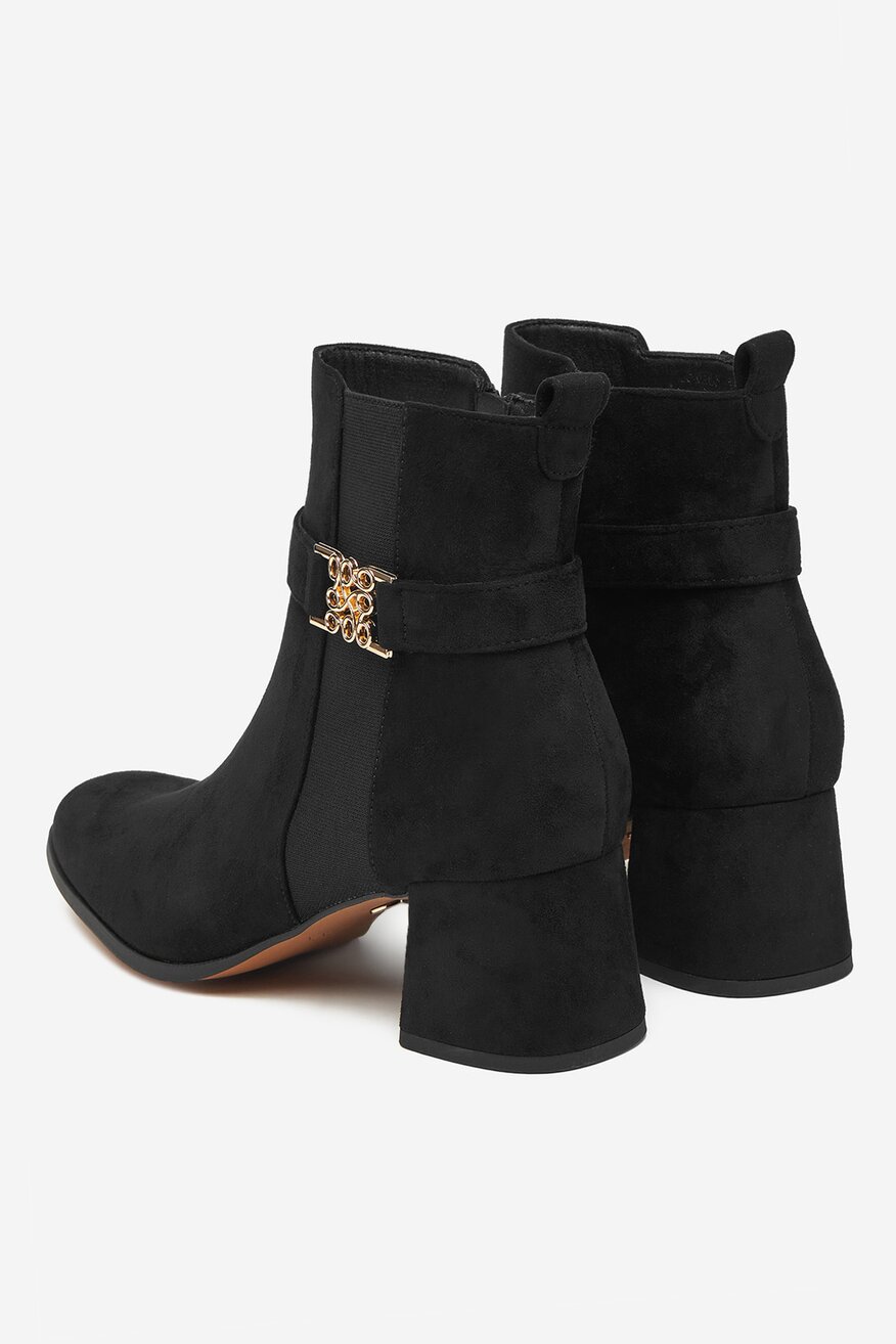 NINE WEST - Botki na słupku - 5906751360965