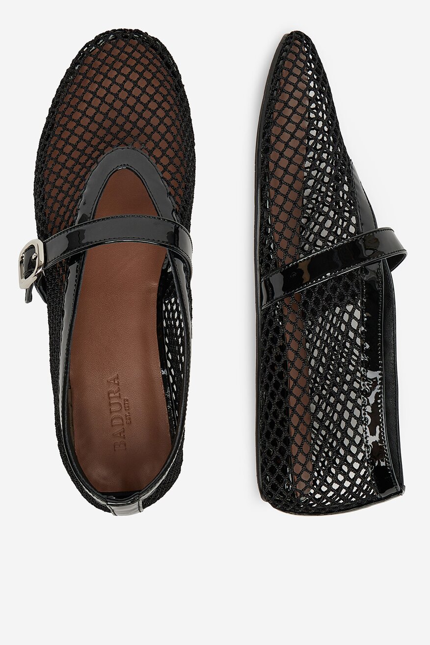 
                Baleriny Badura FEKETE - 5903698622729