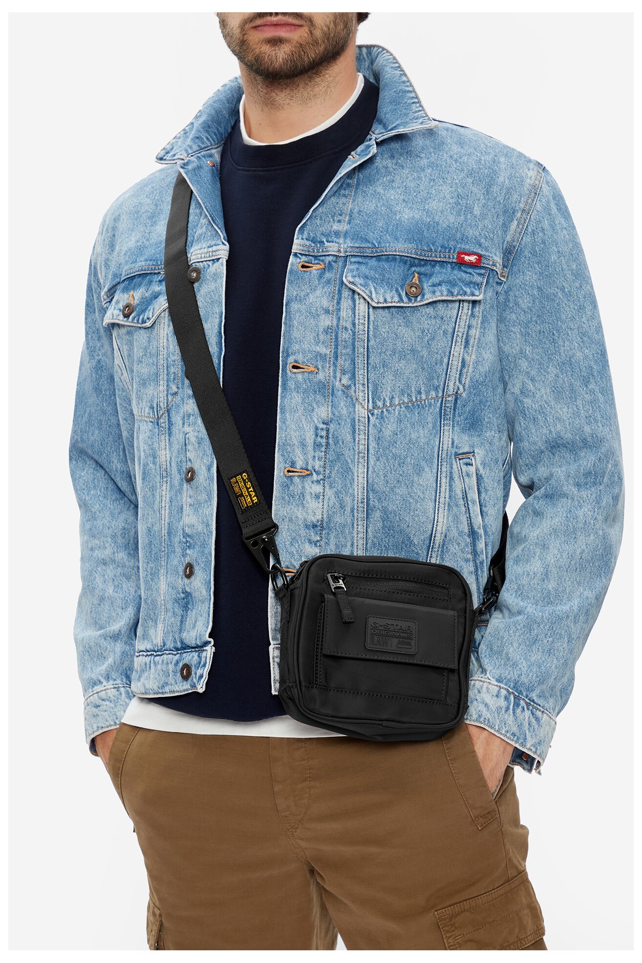 Geantă pentru bărbați G-STAR RAW GSR-B-017-07 NEGRU