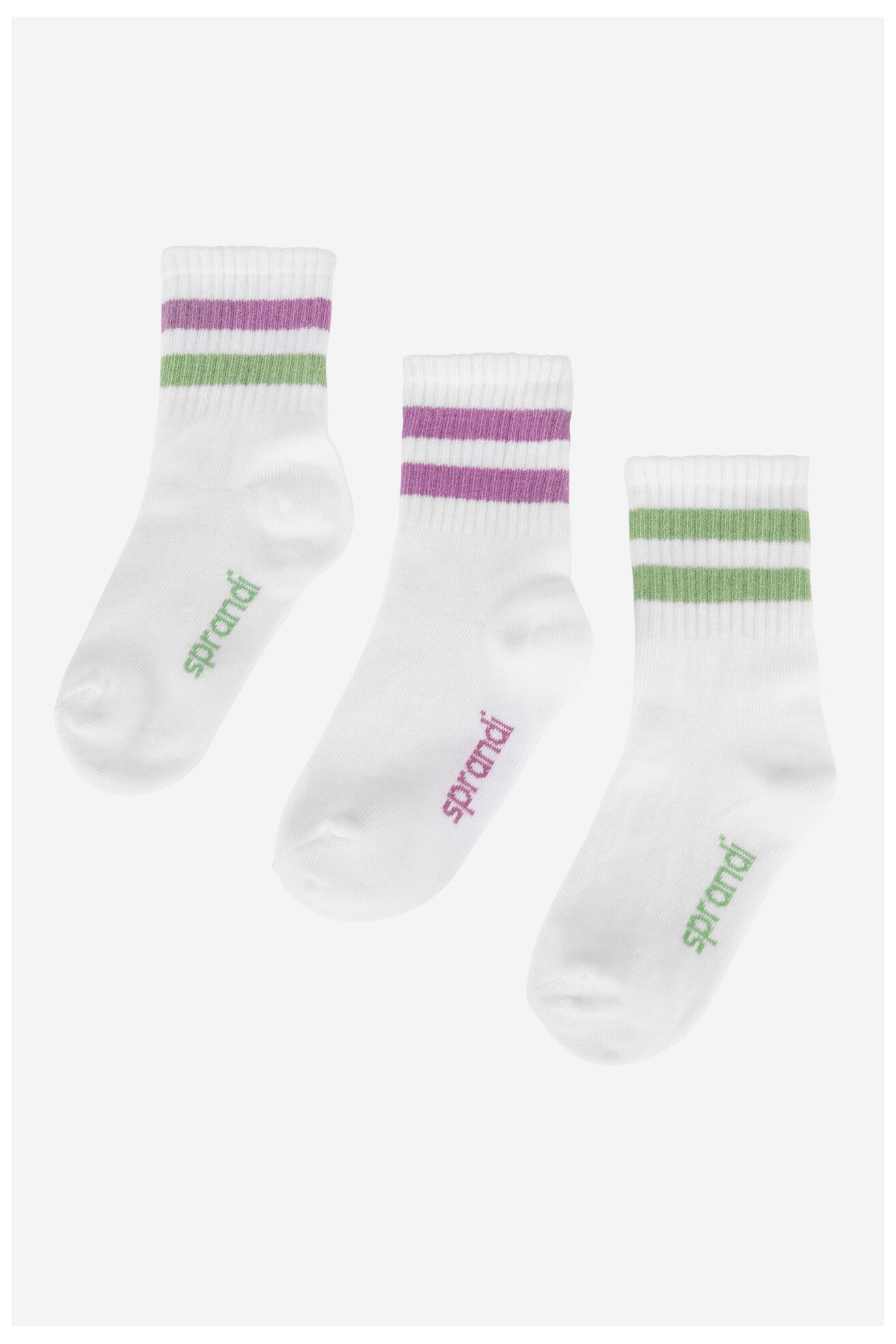 Skarpetki Sprandi 0KB-001-SS25 (3-PACK) Biały