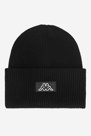 шапка унісекс Kappa KAP-U3-001-AW24 ЧОРНИЙ