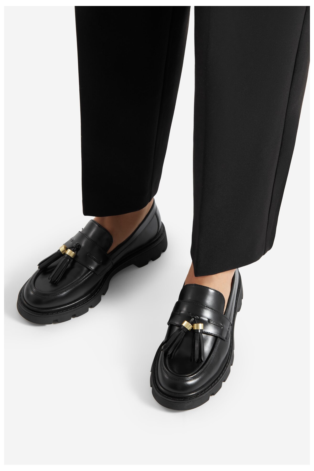 Mokasine Gino Rossi SIMON-115856 CRNA