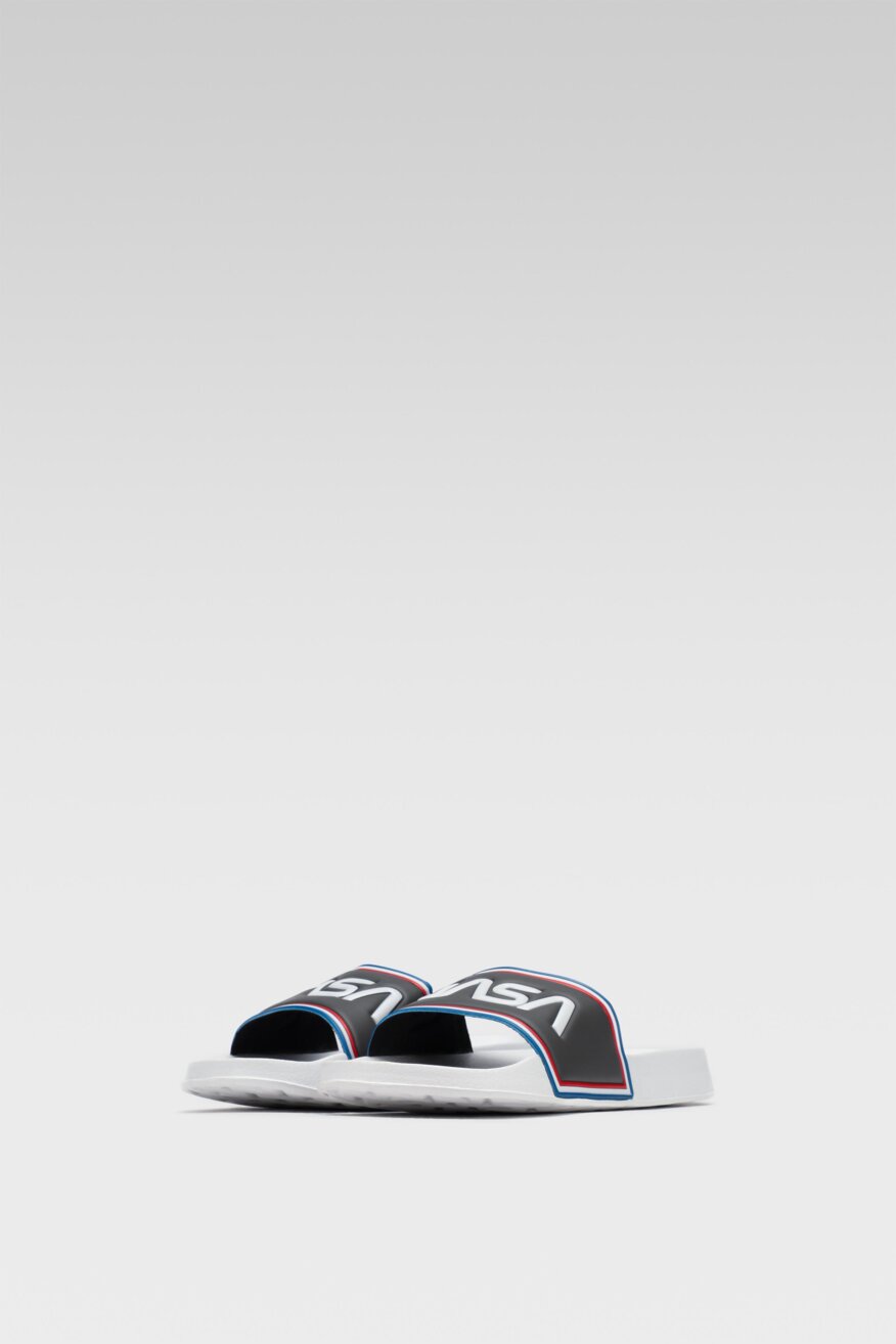 
                NASA - Klapki basenowe szare - 5903698347295