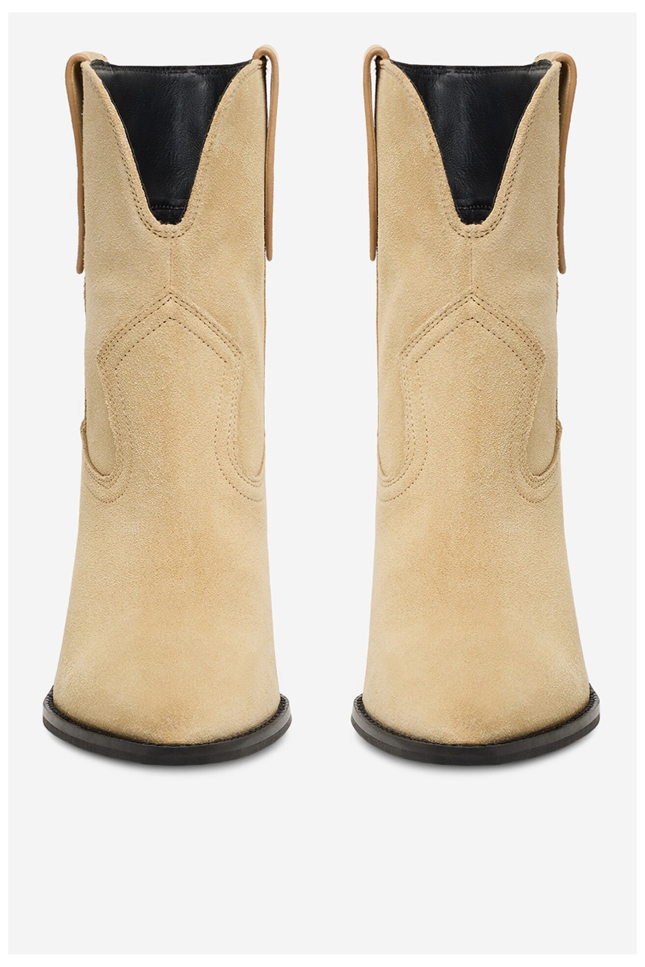 Botki Badura EO-BRAYLE-121881 Beżowy