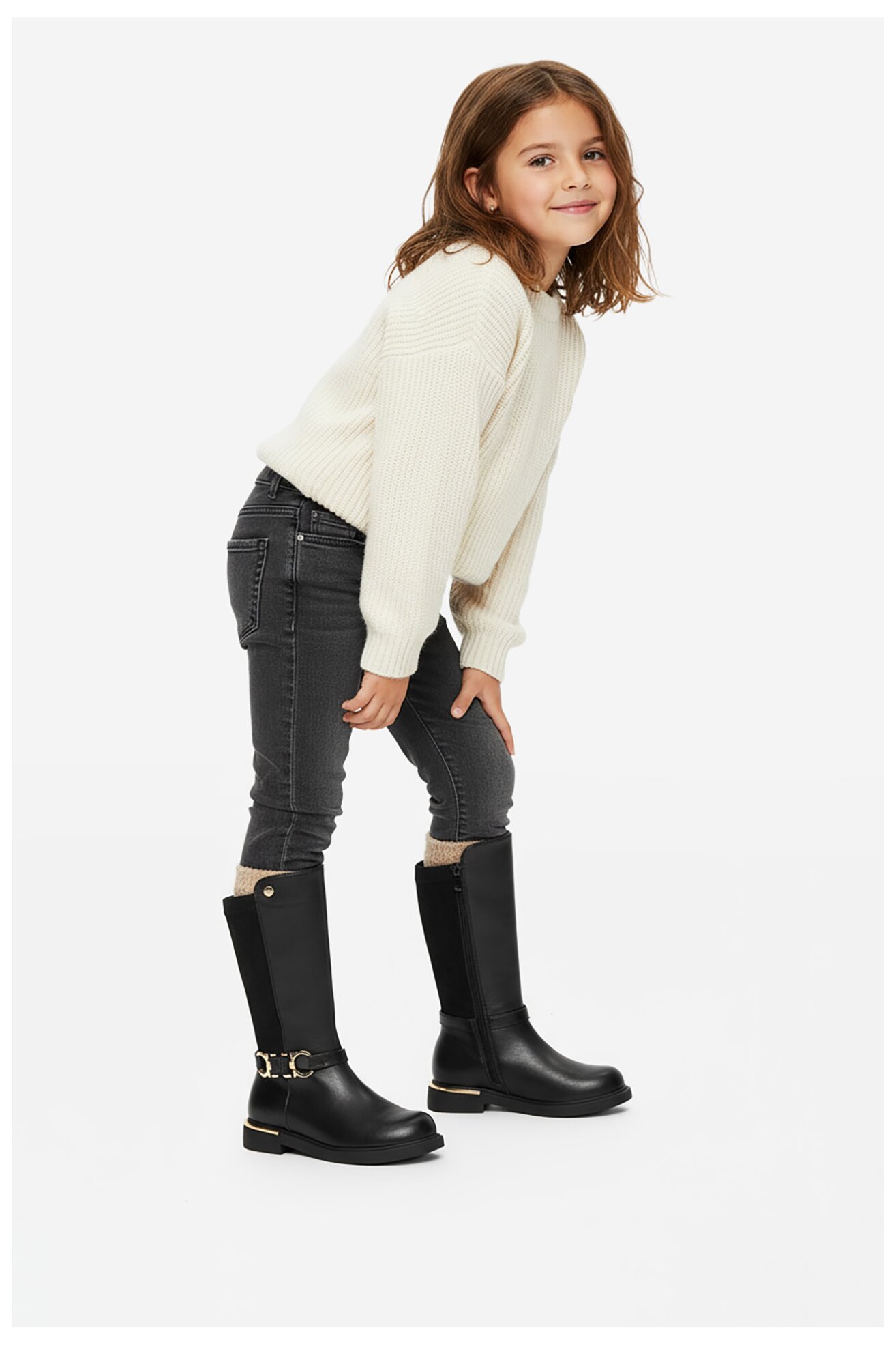 Kozaki DeeZee CEO-CS6501-02 Czarny