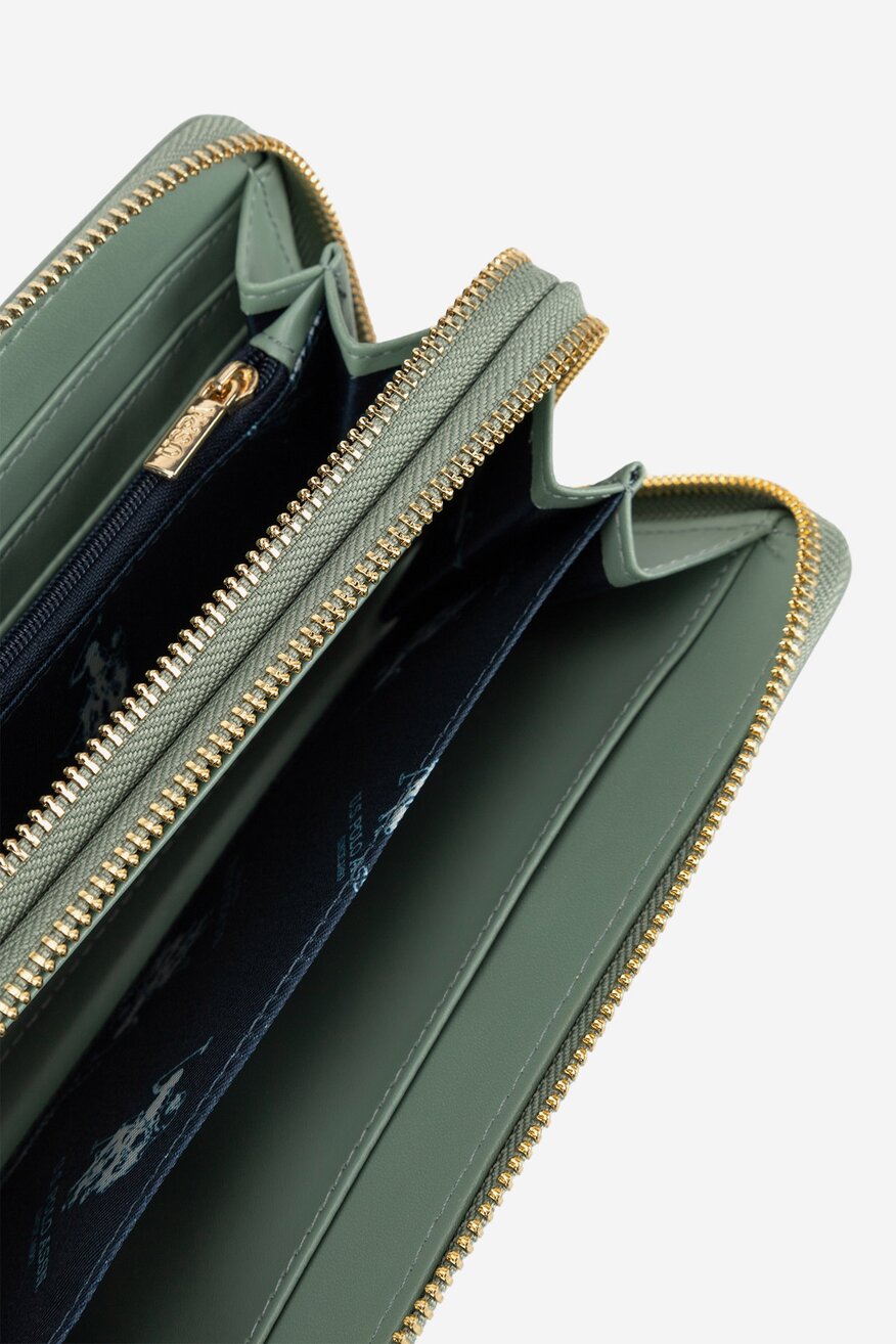 
                Дамски портфейл U.S. POLO ASSN. КАКИ - 5905588971344