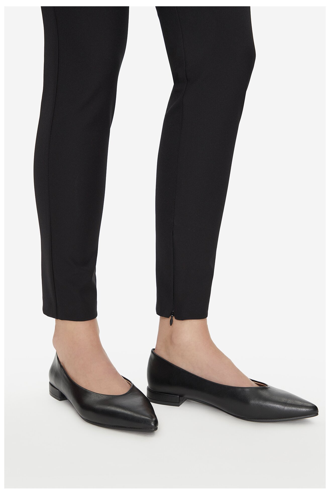 Baleriny Jenny WS20019-11 Czarny