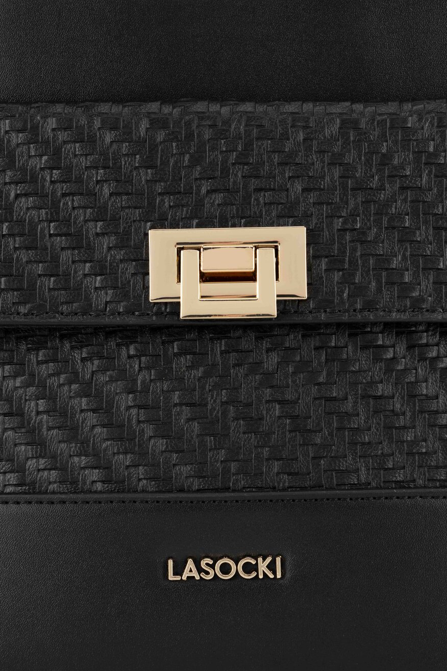 Дамска чанта Lasocki ЧЕРЕН - 5903419908163