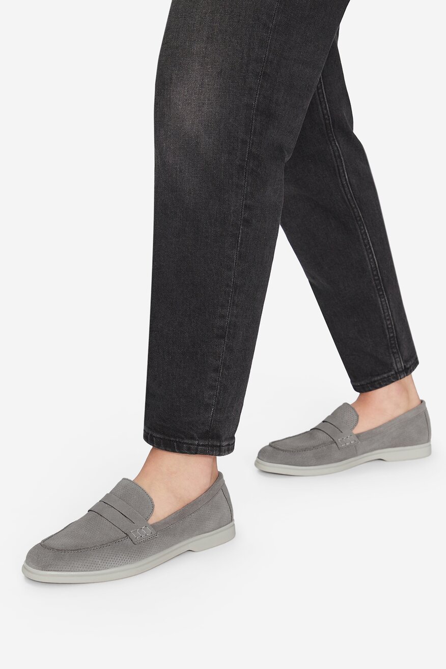 
                Lasocki - Mokasyny zamszowe - 5903698588810