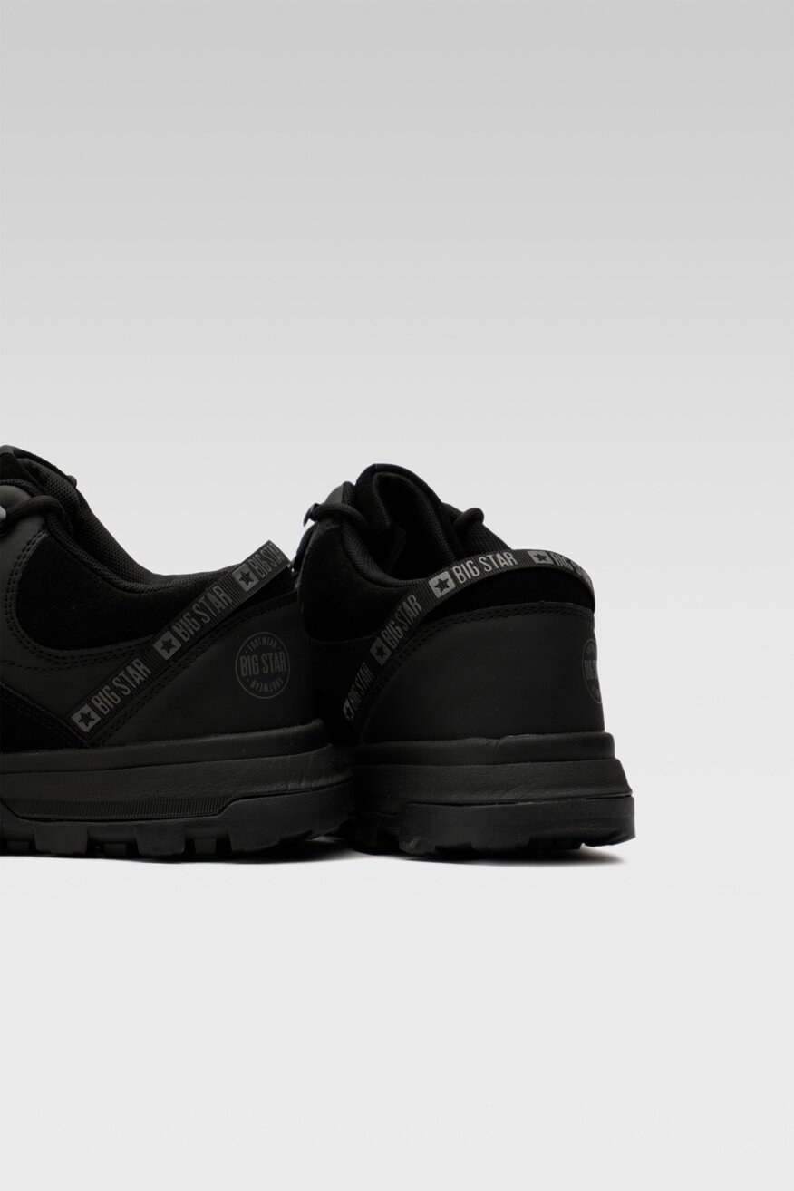 
                Big Star - Skórzane półbuty czarne - 5904248991012
