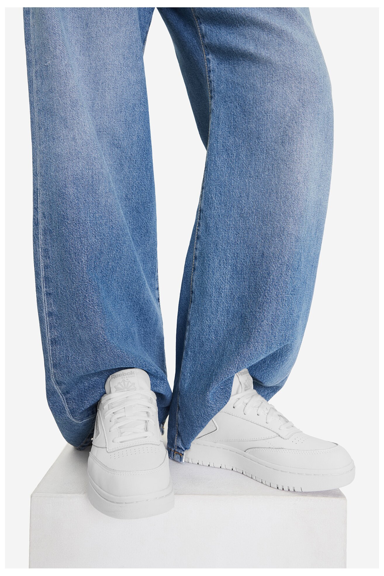 Sportcipő Reebok EO-CLUB C DOUBLE 100006321 FEHÉR