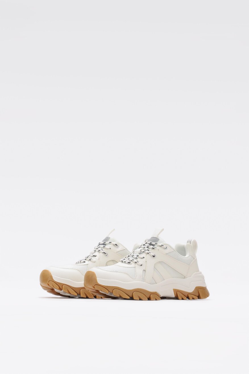 
                Jenny Fairy - Półbuty pastelowe białe - 5903698159287