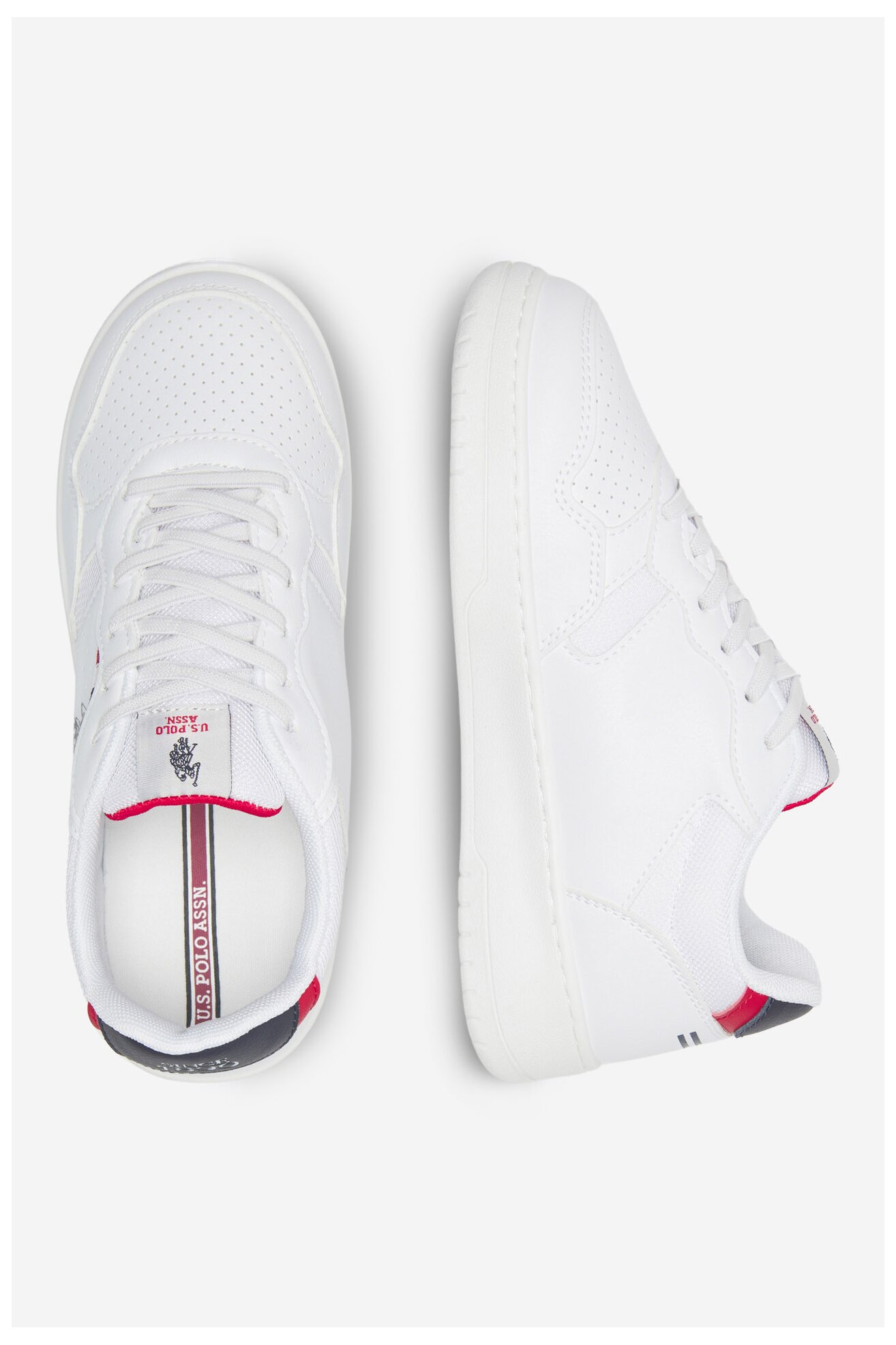 Сникърси U.S. POLO ASSN. DENNY004 БЯЛ