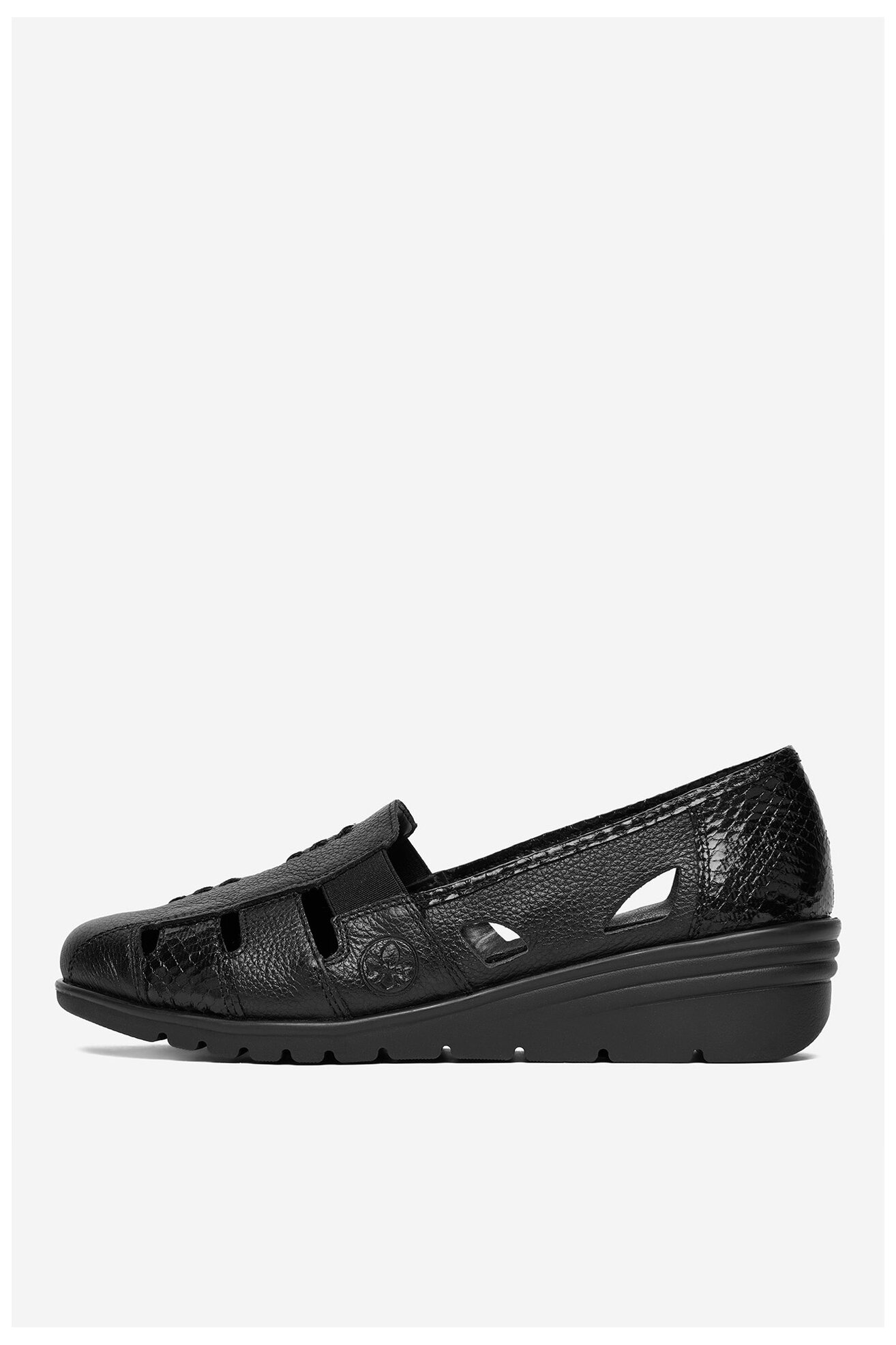 Половинки обувки Rieker CEO-L5358-00 ЧЕРЕН