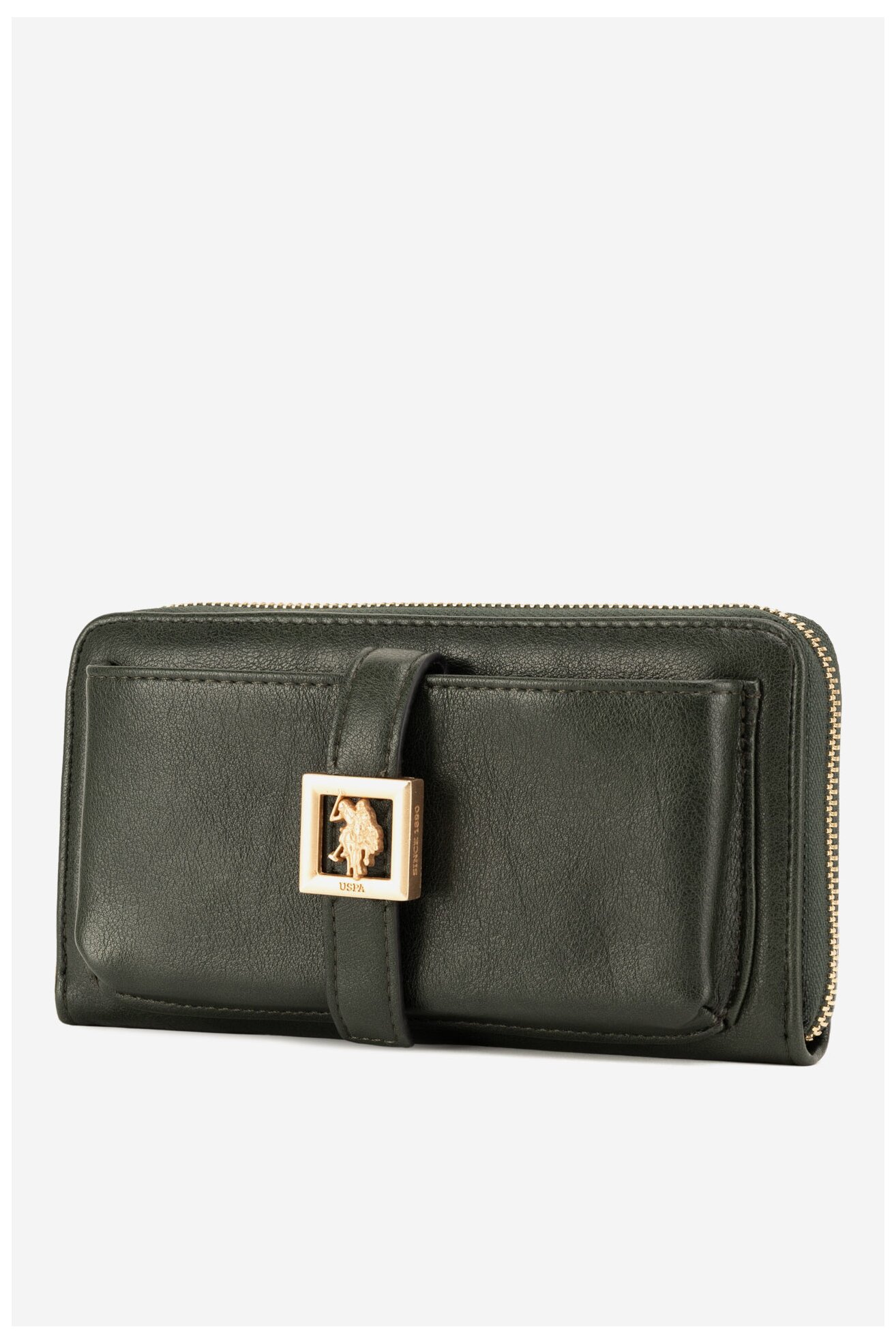 Дамски портфейл U.S. POLO ASSN. WIUXT8505WVP ЗЕЛЕН