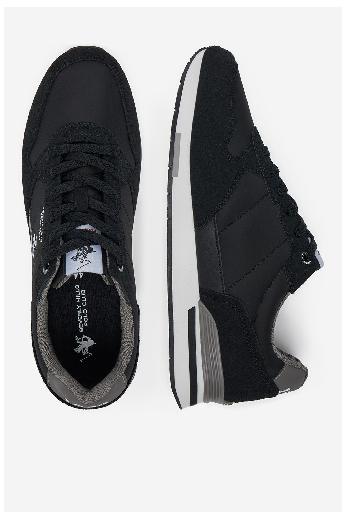 Sneakers Beverly Hills Polo Club V5-6414 Czarny