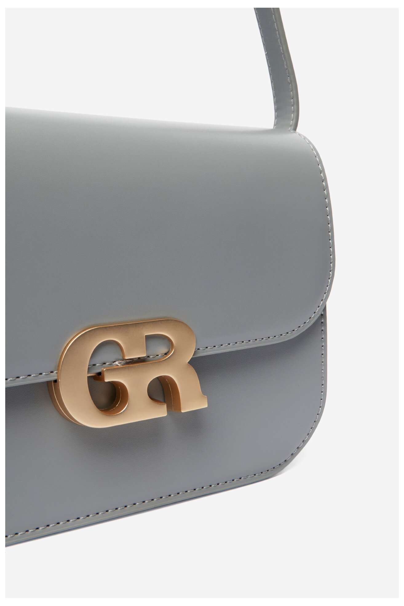 Сумка З Ремінцем Gino Rossi EO-EQ44A СВІТЛО-СІРИЙ