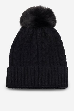 Ženska kapa Jenny Fairy 4W3-002-AW23 CRNA