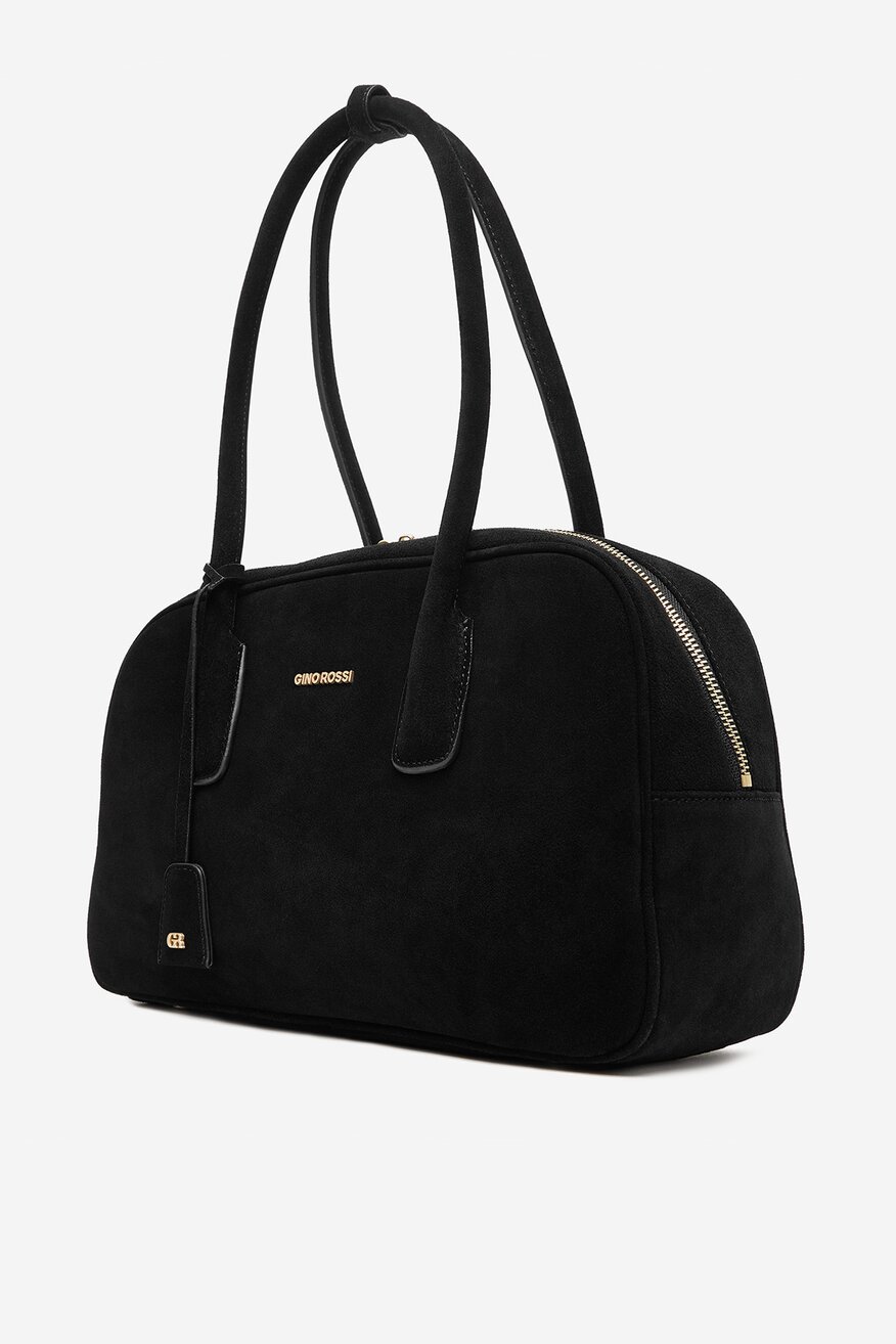 Дамска чанта Gino Rossi ЧЕРЕН - 5906751377574