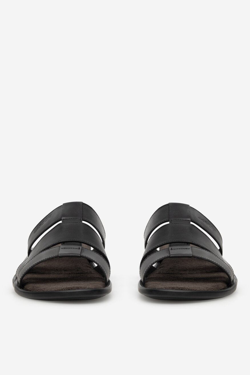 
                Lasocki - Klapki skórzane - 5905588596073