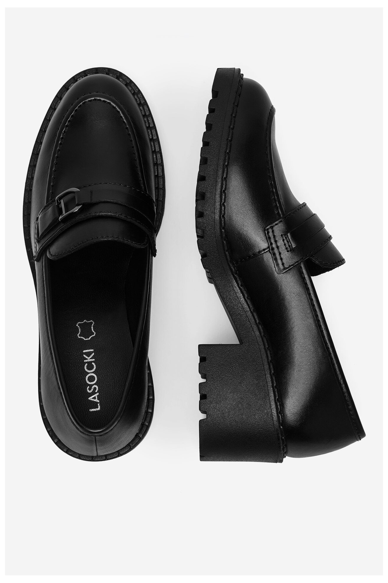 Mokaszin Lasocki RONA WB-RONA-12M FEKETE