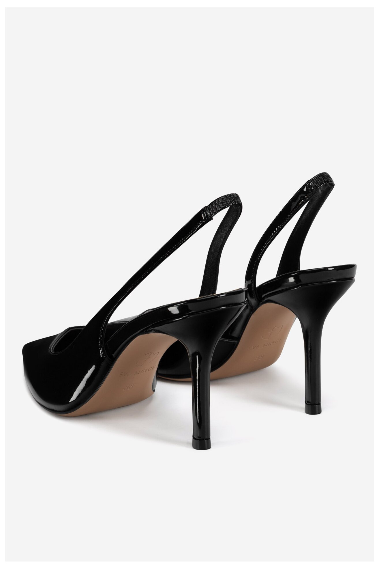 Czółenka EVA MINGE ANGELICA-V1299-303-1 Czarny