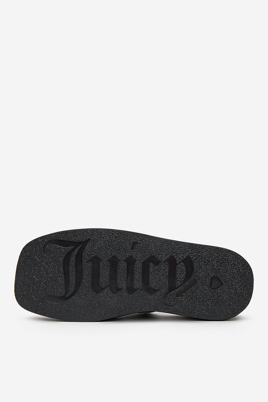 Pantofle Juicy Couture ČERNÁ - 5906751042274
