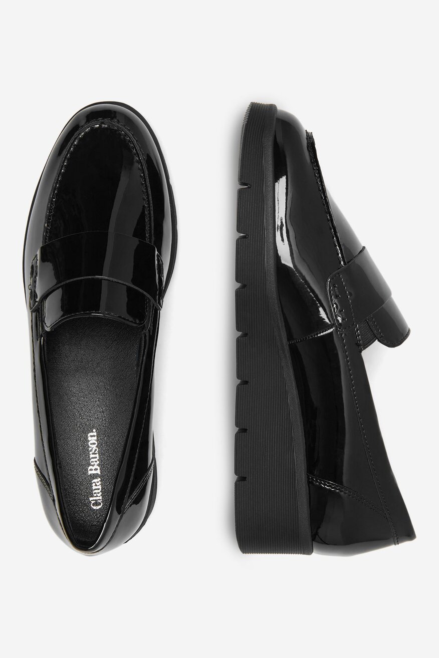 
                Clara Barson - Loafersy na koturnie - 5905588254942