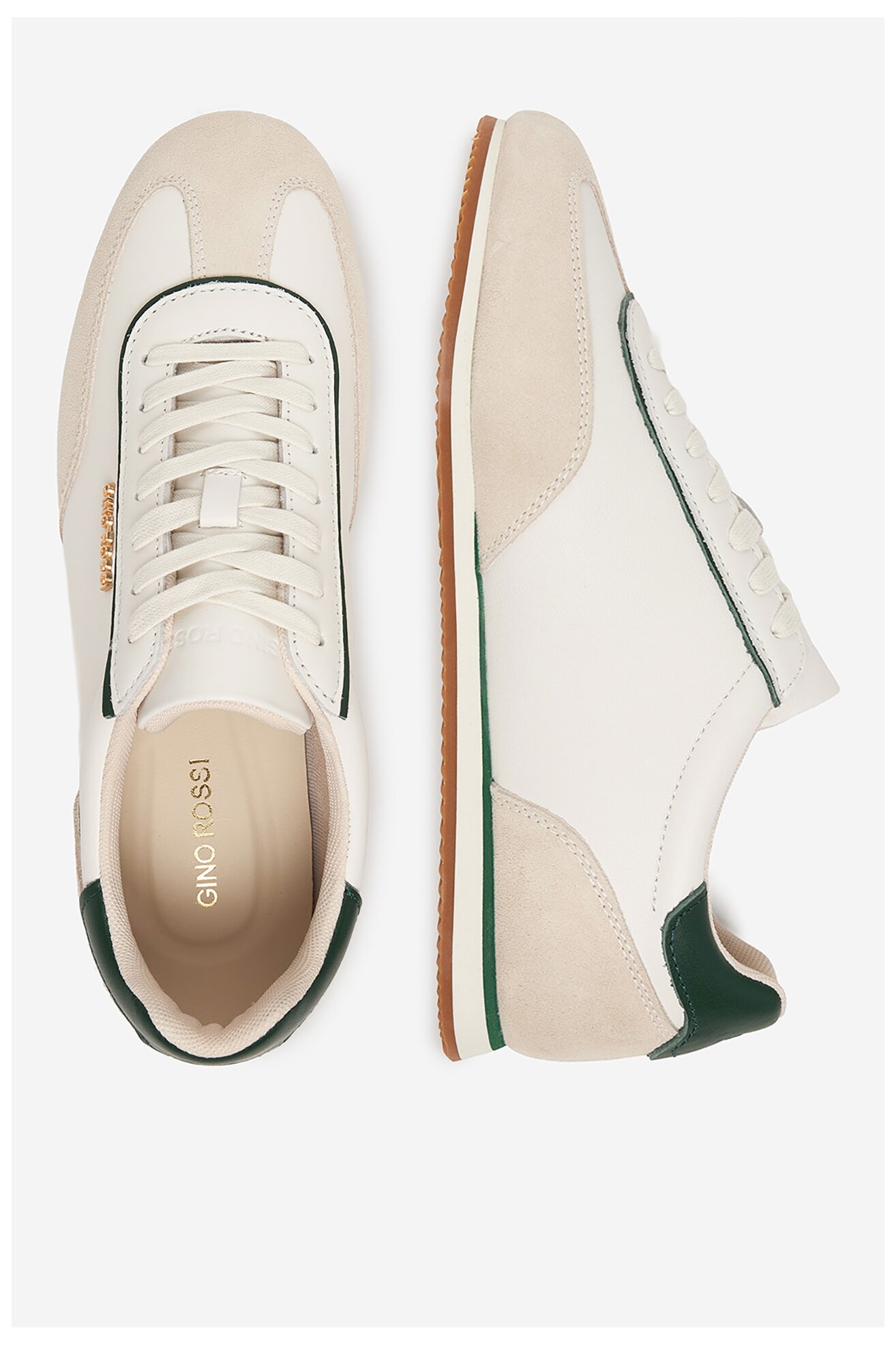 Половинки обувки Gino Rossi EO-ALFREDO-01 126AM БЯЛ