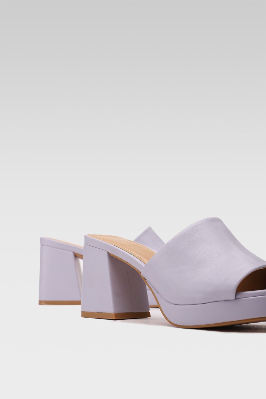 Jenny Fairy - Klapki na obcasie fioletowe - 5903698462424