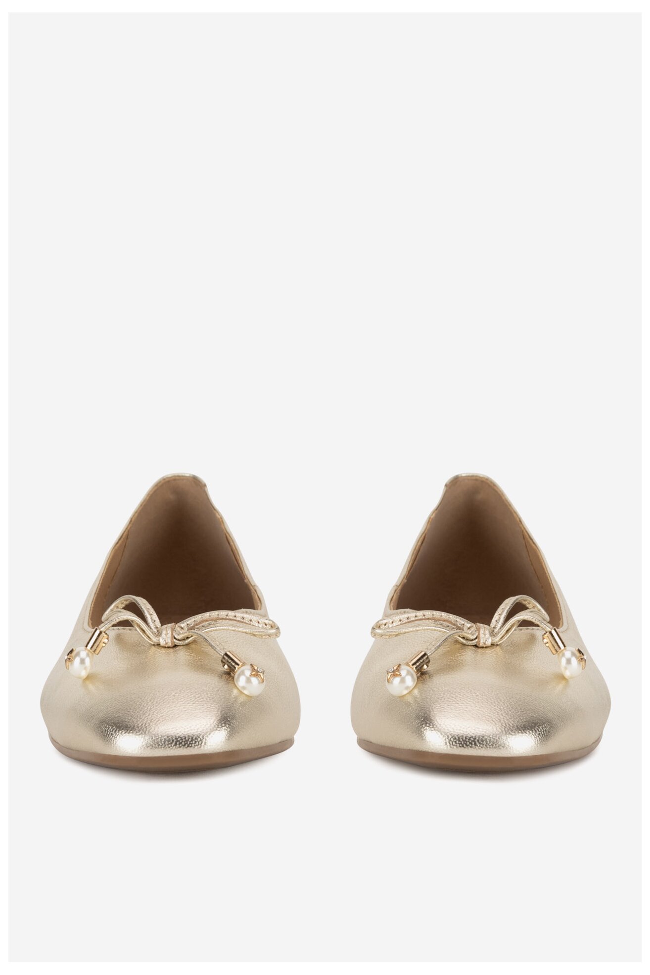 Baleriny Lasocki RST-ROMI-49 Złoty