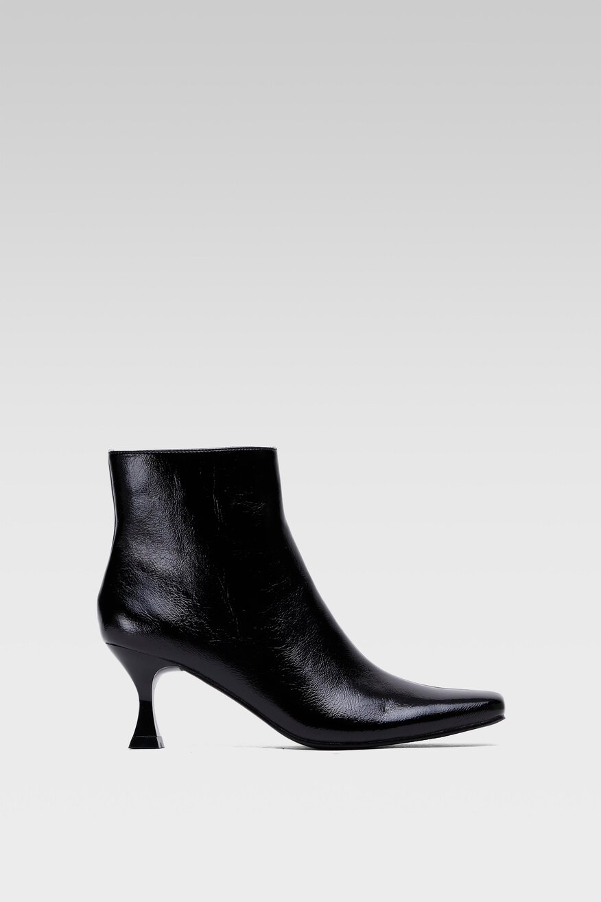 
                Jenny Fairy - Botki czarne z suwakiem - 5903698991436