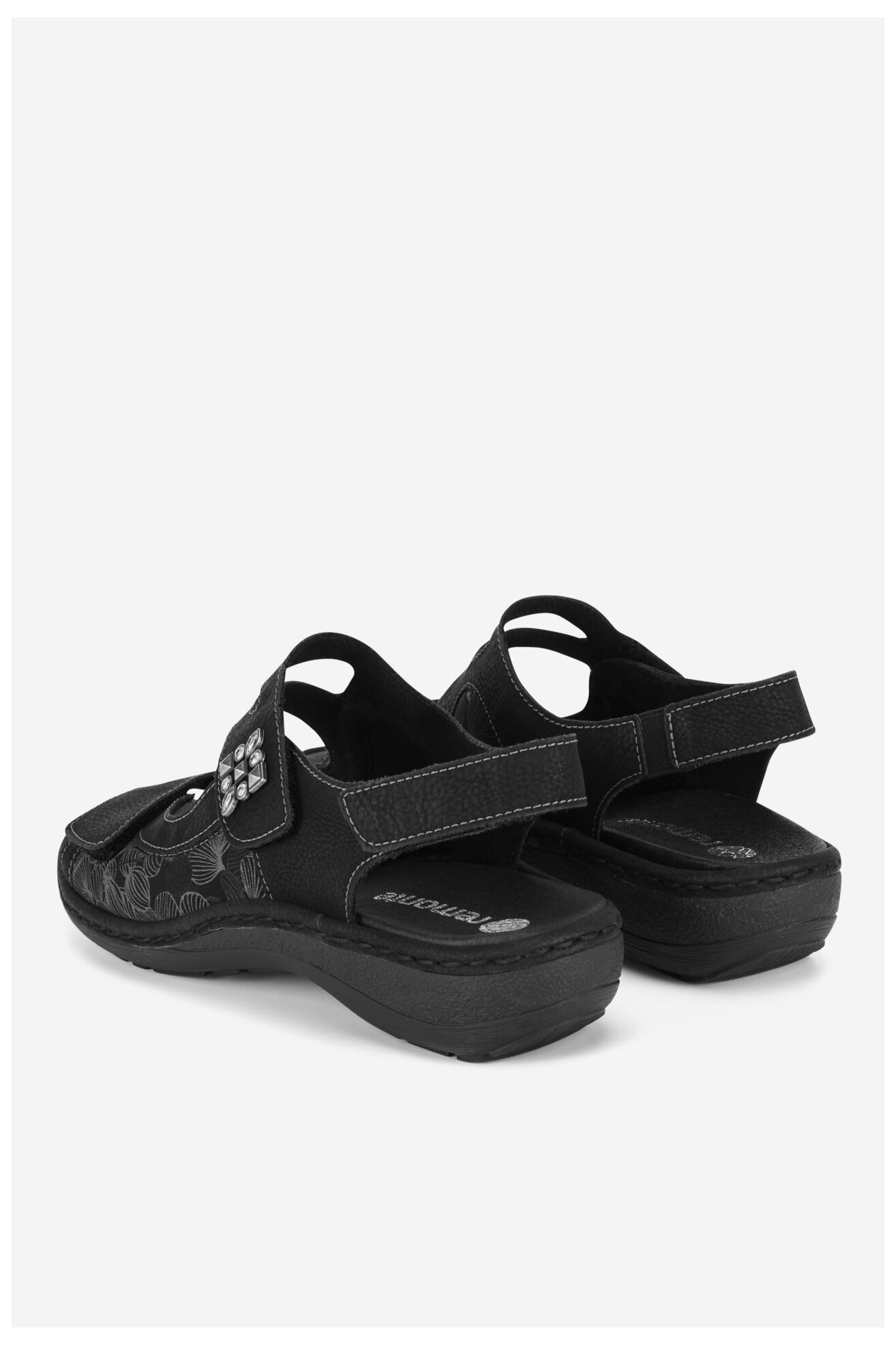 Sandale Remonte D7647-01 NEGRU