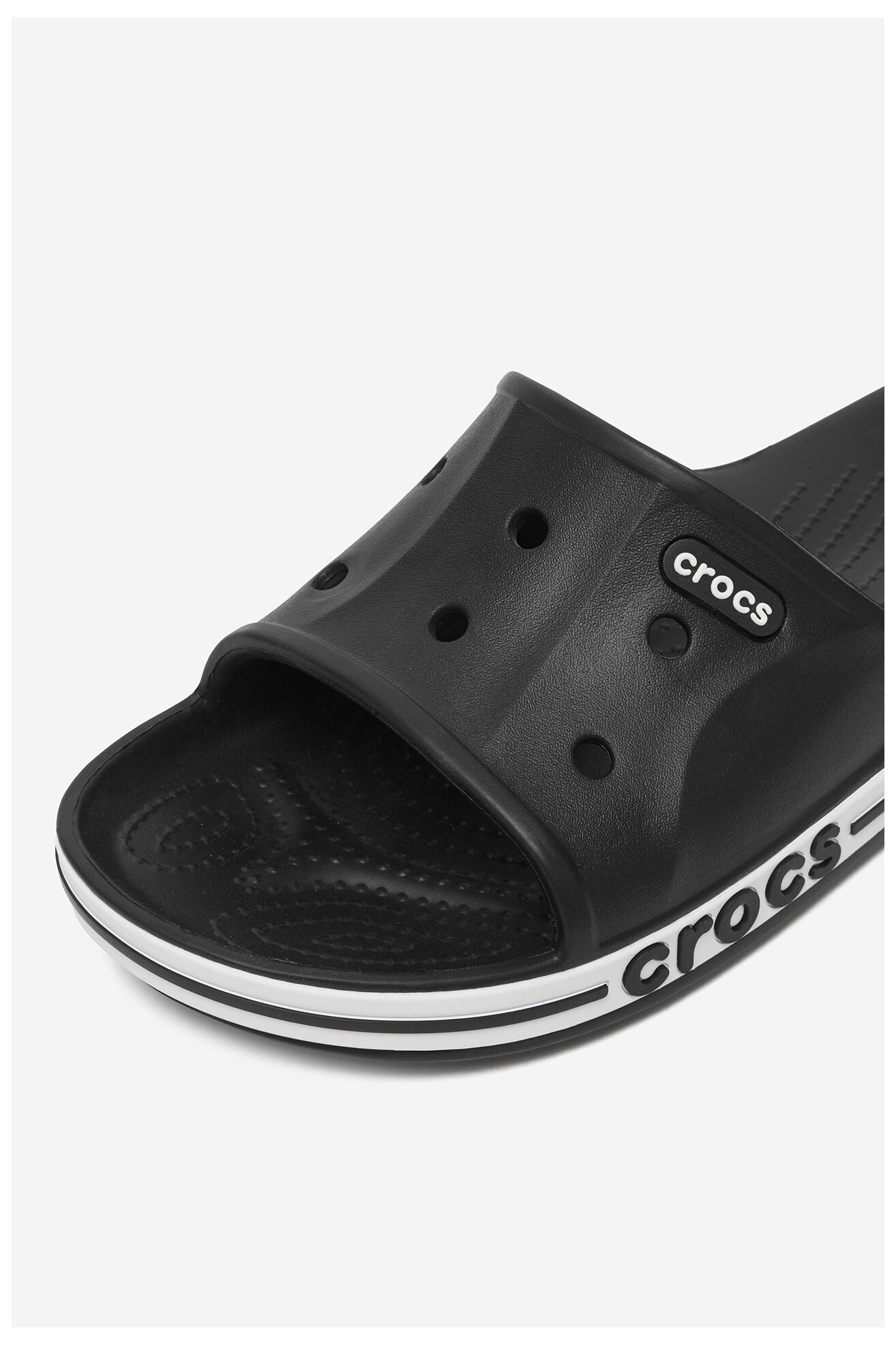 Klapki basenowe Crocs C-BAYABAND SLIDE 205392-066 Czarny