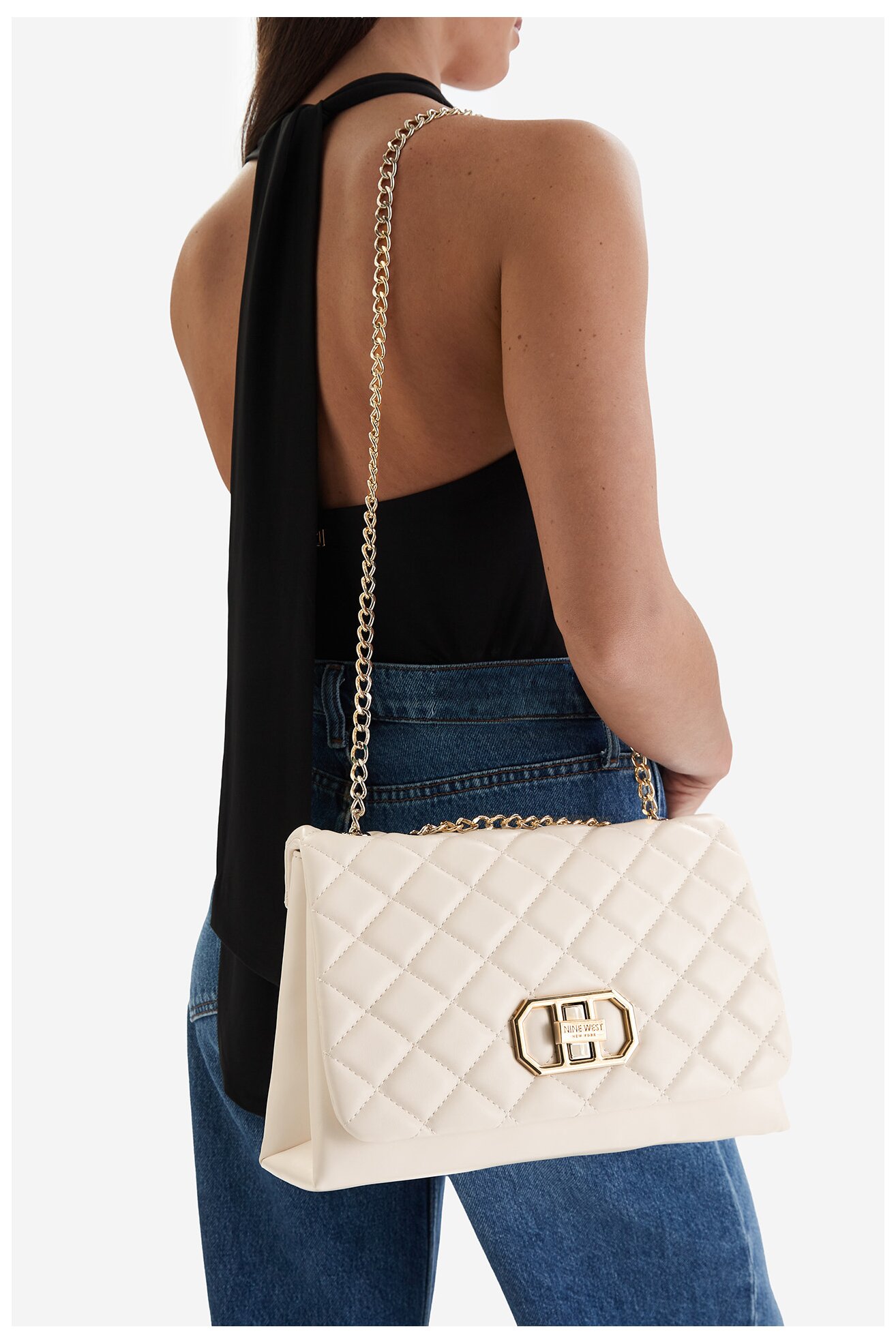 Сумка З Ремінцем NINE WEST CEO-BLANCA-LDA8701 ІВОРИ