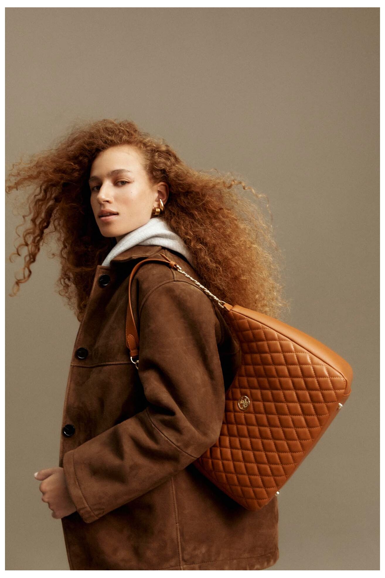 Torebka Beverly Hills Polo Club BHPC-K-036-06 Camel