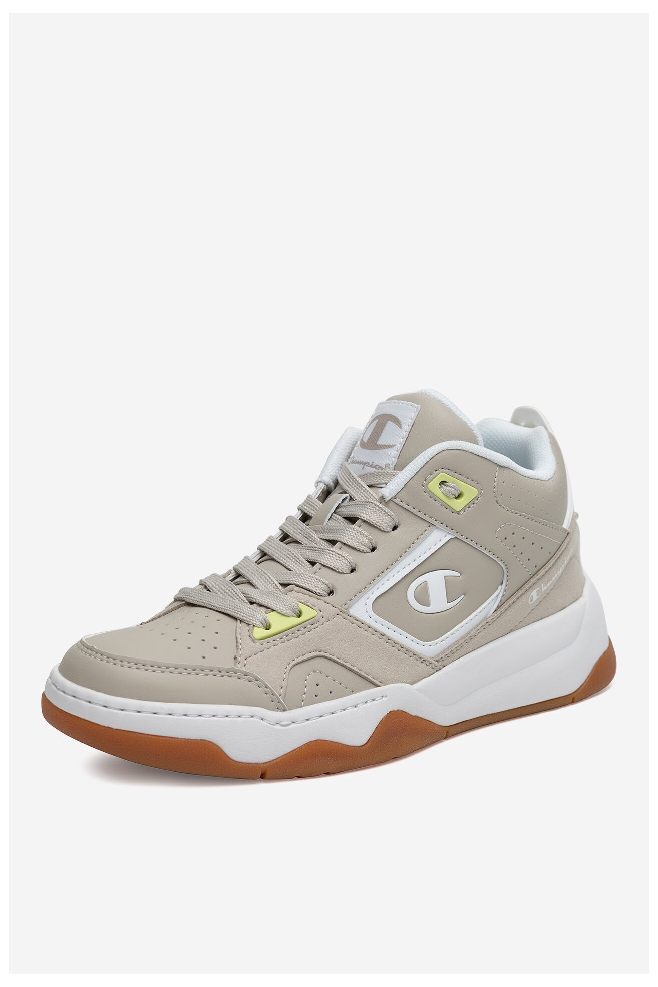 Sportovní obuv Champion OVERTIME MID S11745-MS084 BÉŽOVÁ