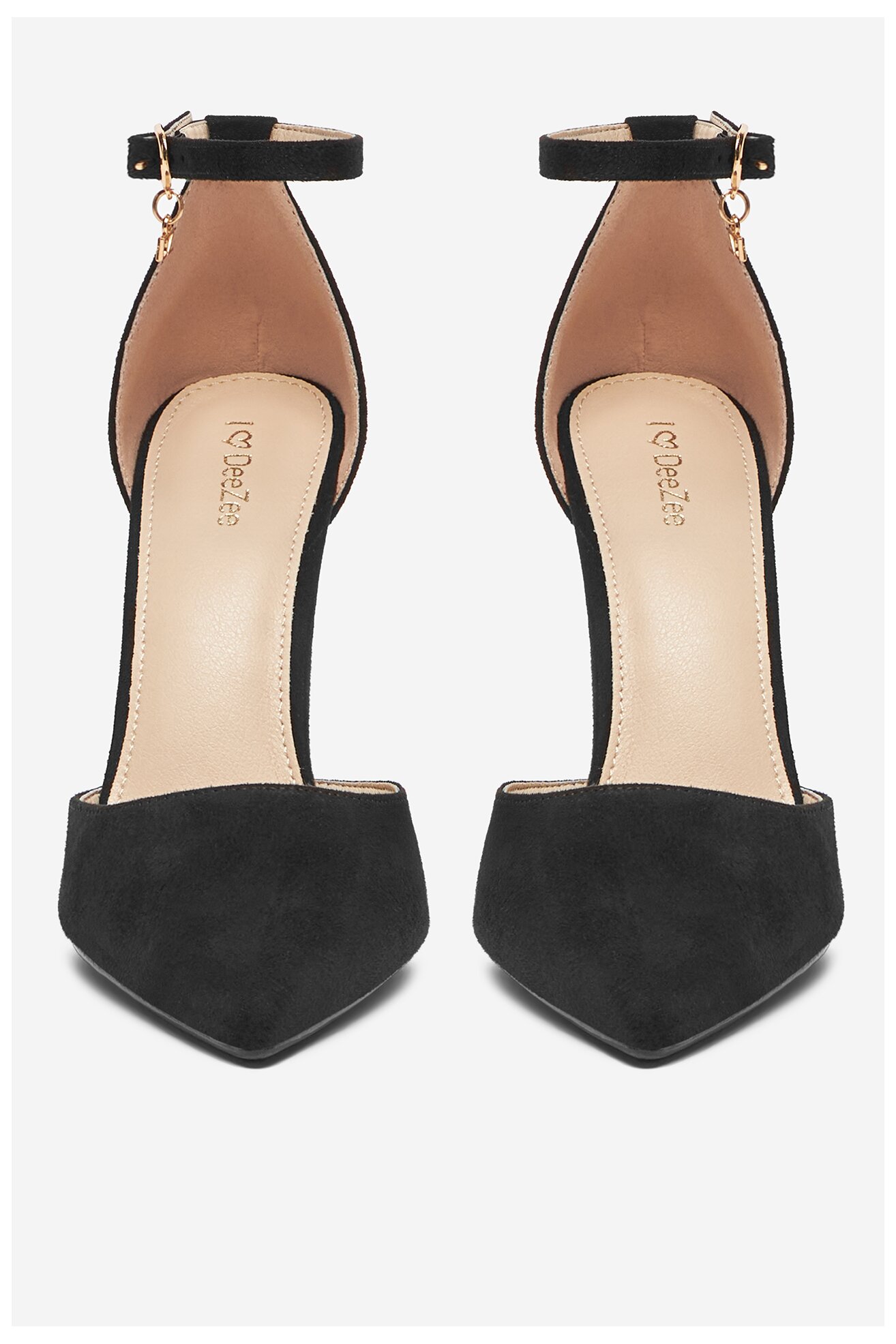 Czółenka DeeZee AJ-2639 Czarny