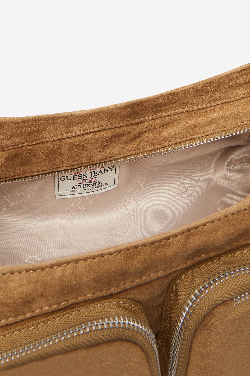 
                Сумка З Ремінцем GUESS JEANS СВІТЛО-БЕЖЕВИЙ - 5906751878101