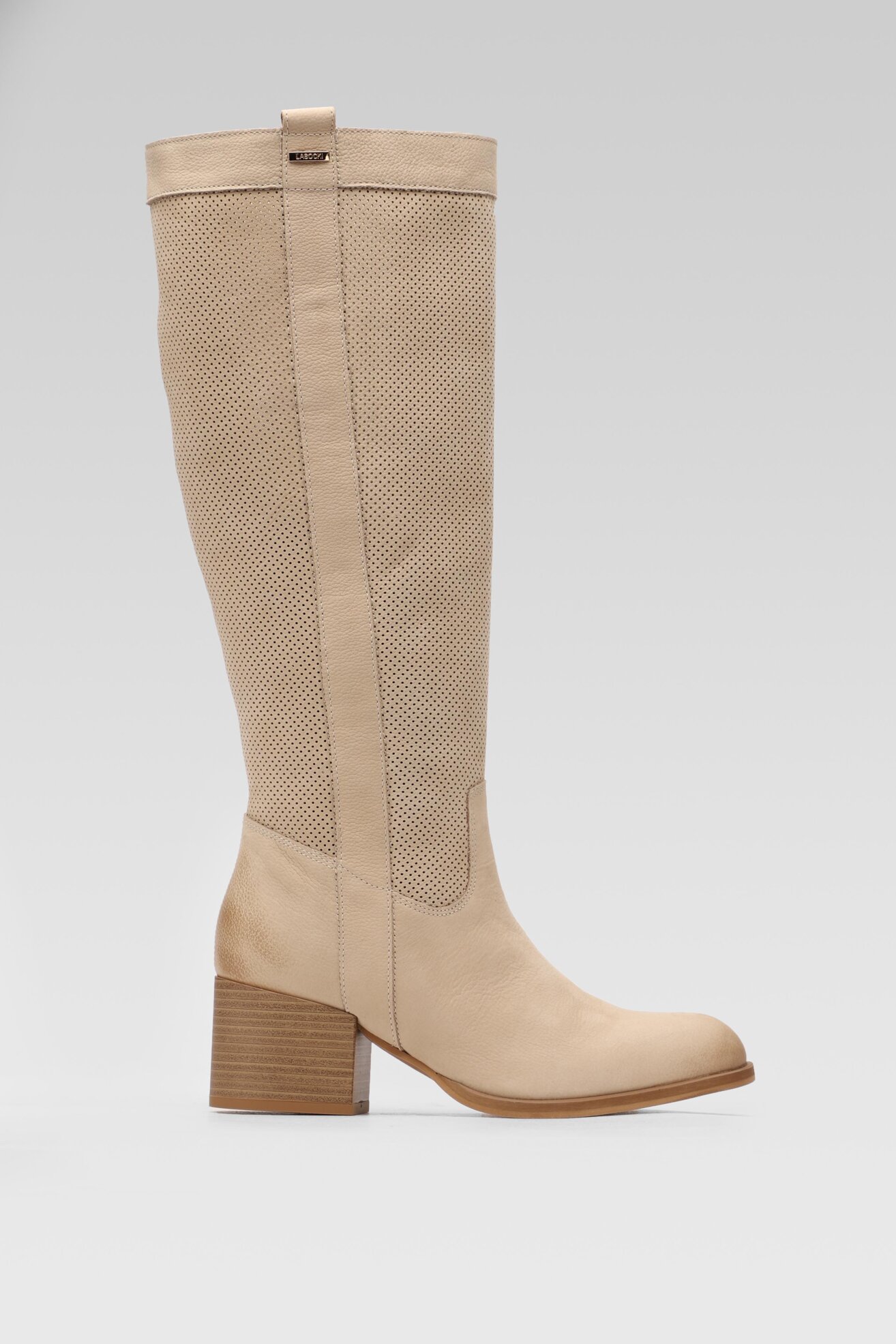 Kozaki Lasocki 859-01 Beżowy