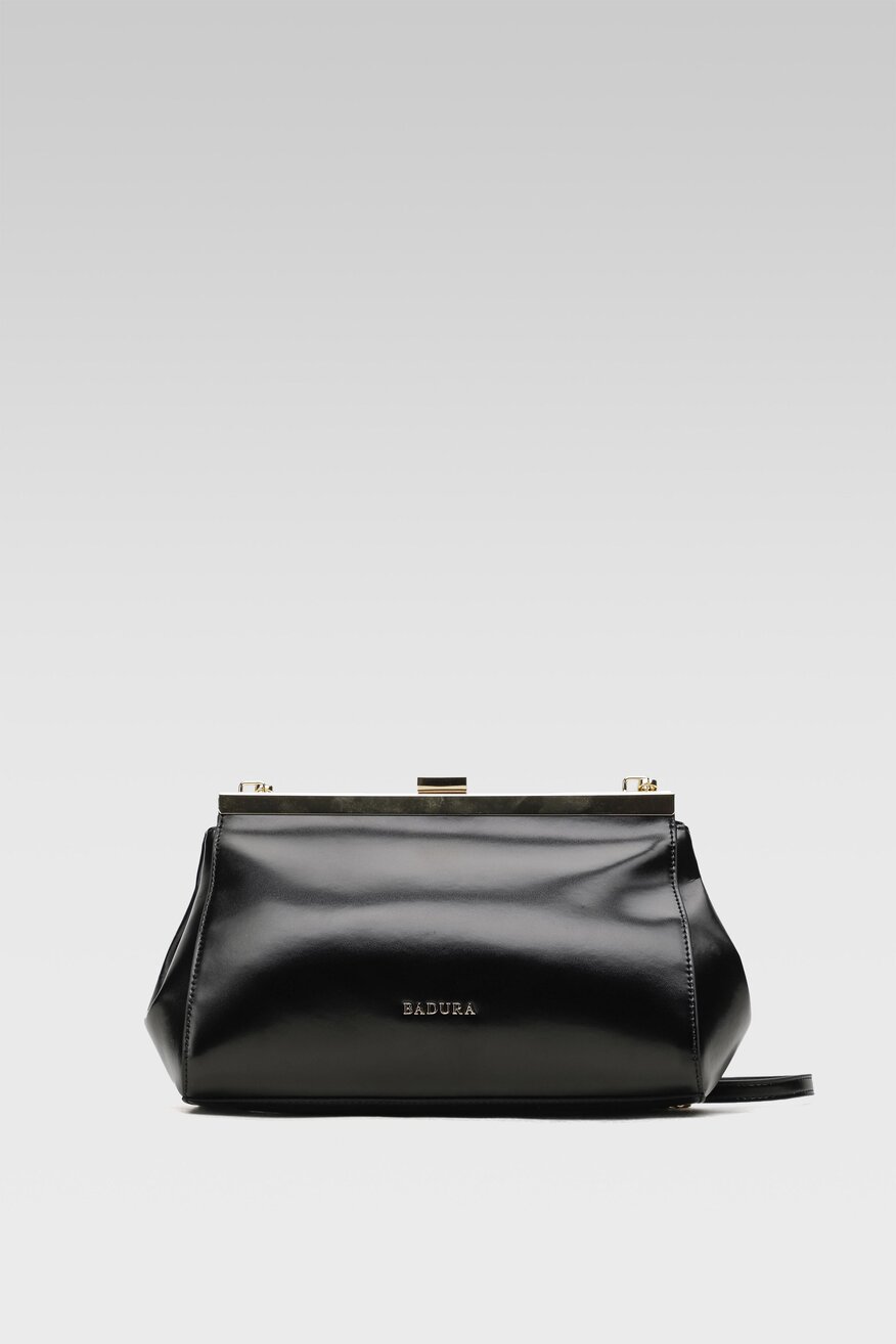 
                Badura - Torebka mała skórzana na łańcuszku - 5904248534707