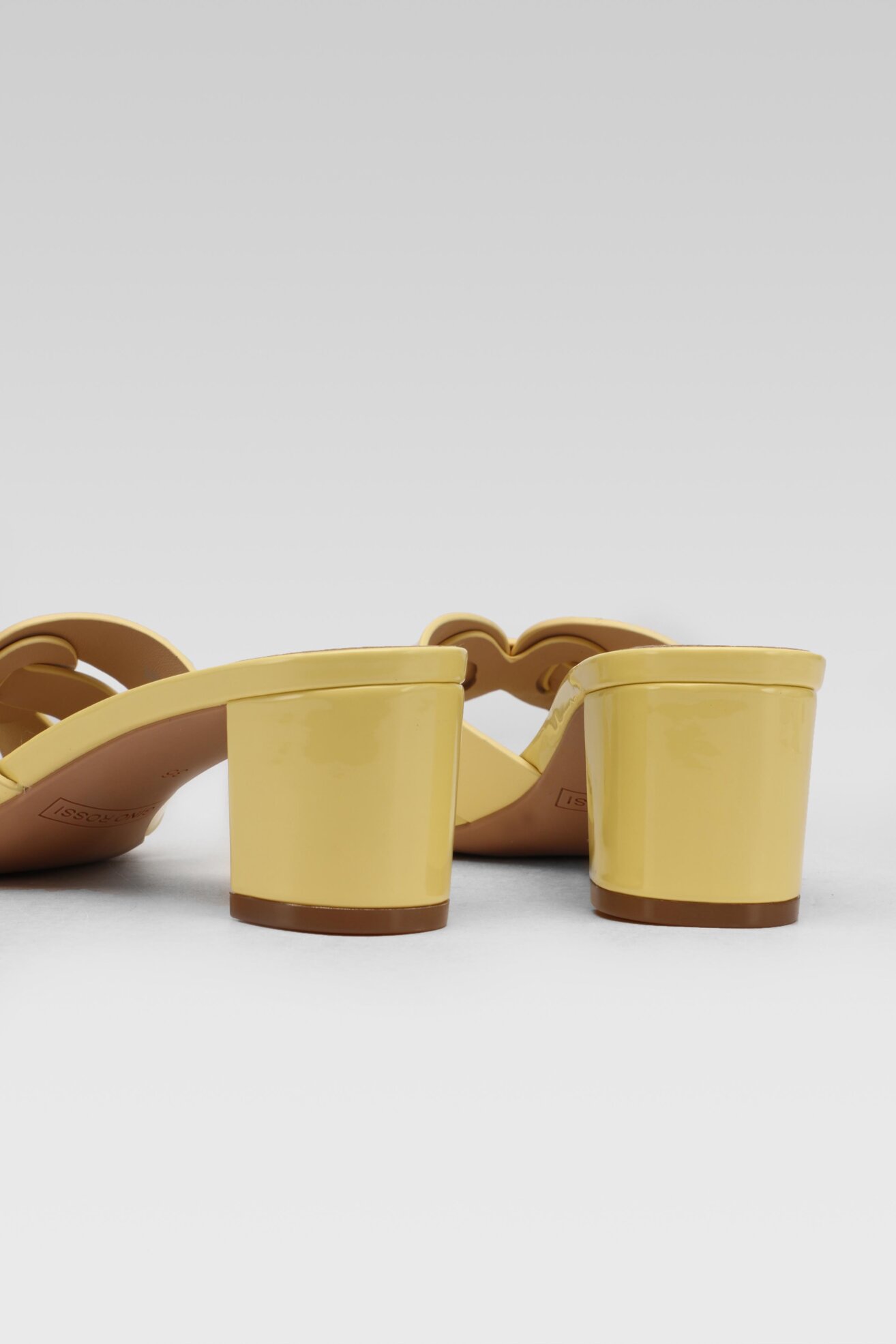 Klapki Gino Rossi V614-03 Żółty