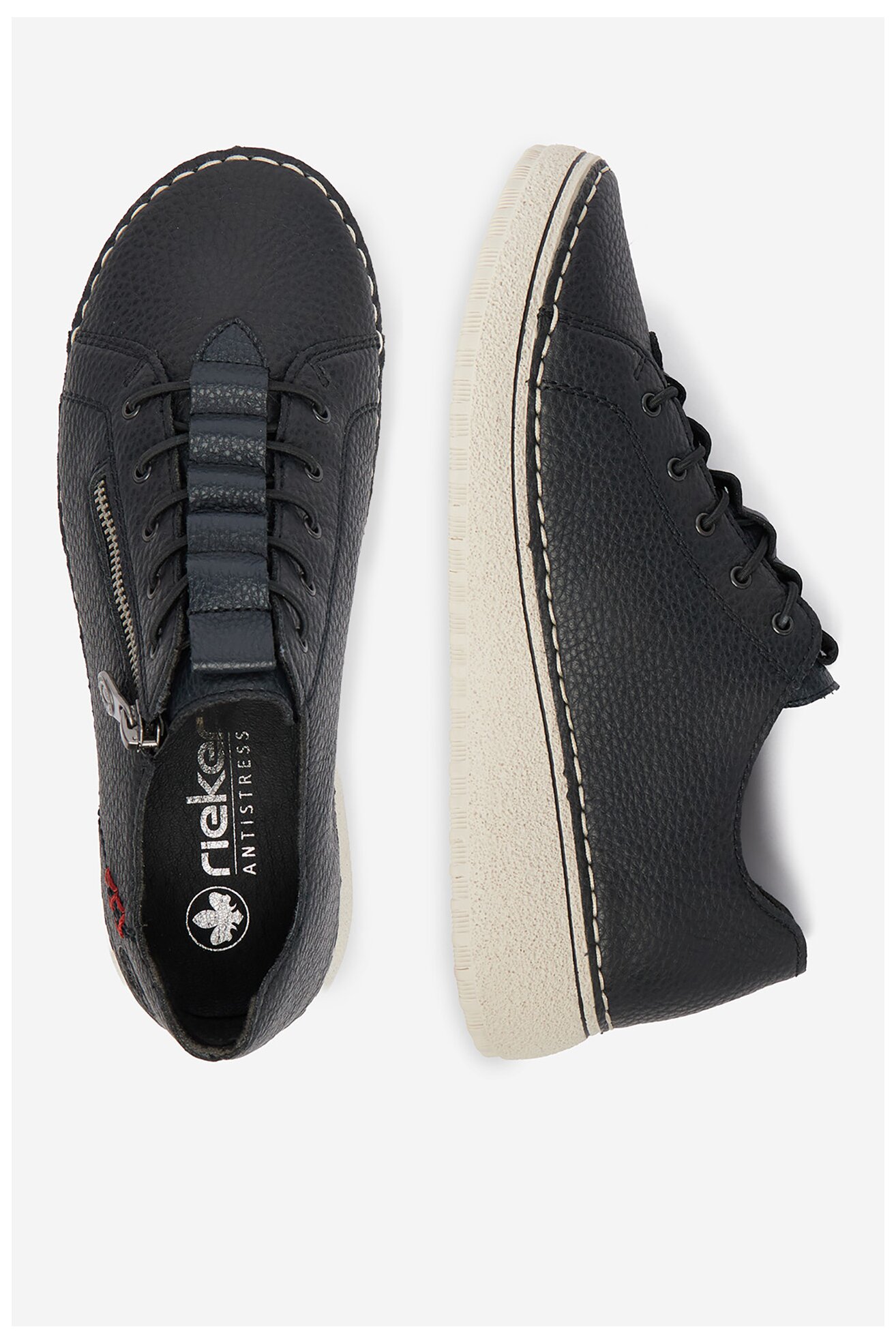 Półbuty Rieker CEO-50965-14 Granatowy