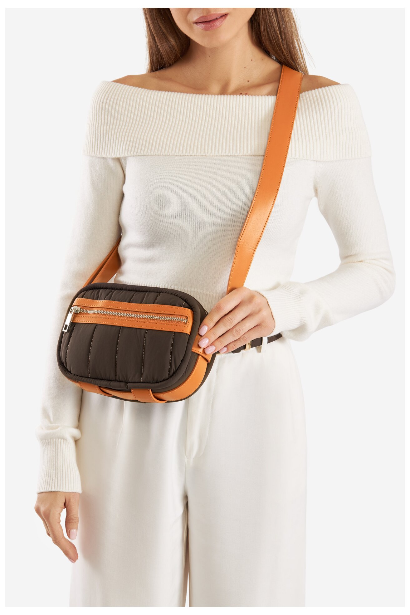 Дамска чанта Lasocki LSK-B-007-06 КАФЯВ