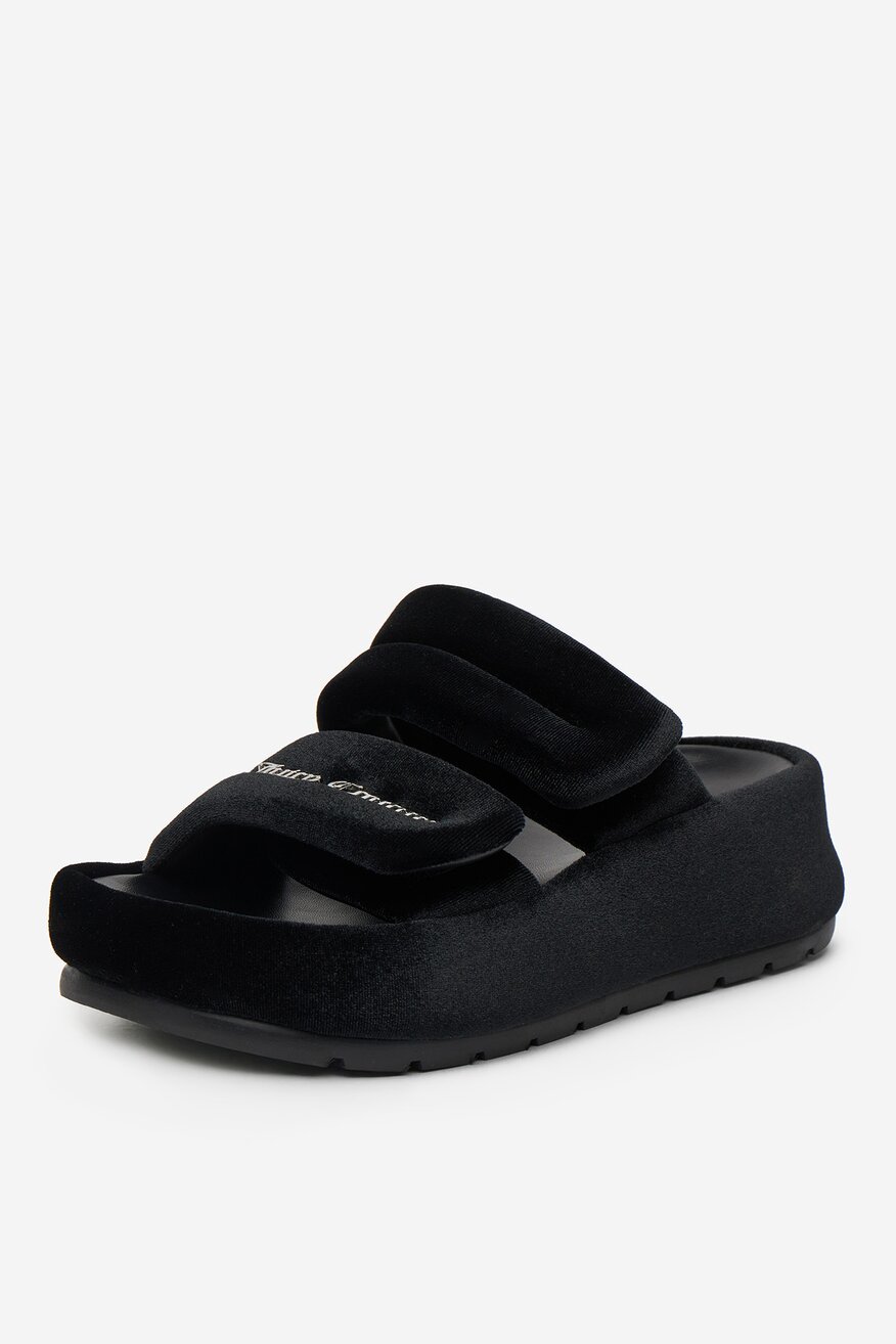 Pantofle Juicy Couture ČERNÁ - 5906751042243
