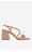 Сандали NINE WEST WFA2642-1 ТЪМНОБЕЖОВ